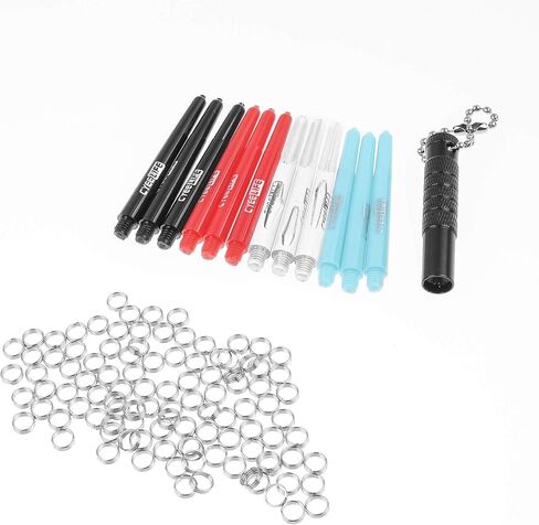 CyeeLife Dart Remove Tool with 100 Spring O Rings and 40 Shafts,Broken shafts and Tips Remover Accessories kit in Saudi Arabia