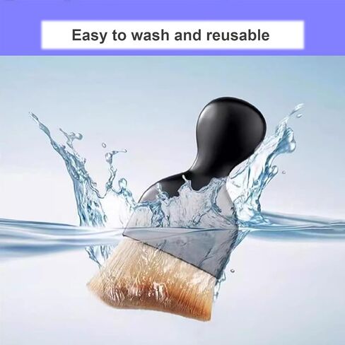 فرشاة تنظيف داخلية للسيارة، أداة تنظيف فائقة النعومة، فرشاة سميكة لتفصيل غبار السيارة من أجل فتحات تكييف الهواء للوحة قيادة السيارة موستانج، ملحقات السيارة in Kuwait