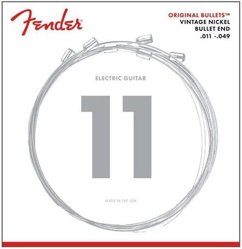 Fender Original Bullet 3150 Electric Guitar Strings, Pure Nickel, Bullet End, 3150L .009-.042 in Saudi Arabia