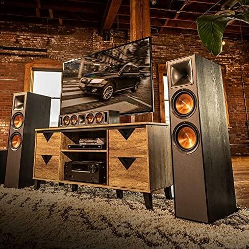 سماعة Klipsch R-620F على الأرض مع تقنية Tractrix Horn | تجربة حفلة موسيقية حية في غرفة المعيشة الخاصة بك in Saudi Arabia