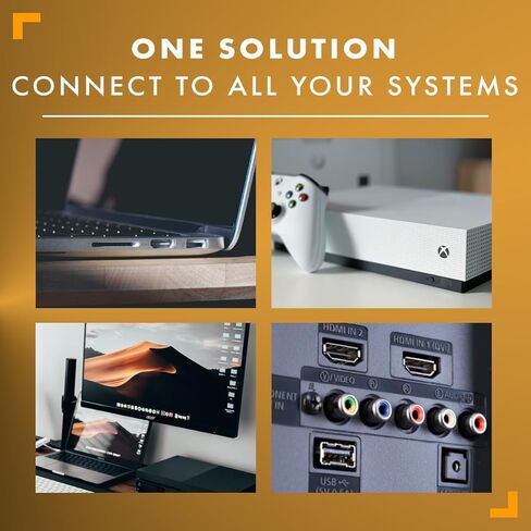 يمر كابل لوحة الحائط من المشتري، غطاء لوحة حائط مزخرف بعصابة واحدة، حلقات حائط مطاطية مرنة للكابلات ذات الجهد المنخفض، تلفزيون مثبت على الحائط، نظام المسرح المنزلي، أبيض (5 عبوات) in Kuwait