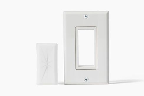 Buyer's Point Wall Plate Cable Pass Through, Single Gang Decorator Wall Plate Cover, Flexible Rubber Wall Grommets Insert for Low Voltage Cables, Wall Mount TV, Home Theater System, White (5 Pack) in Saudi Arabia