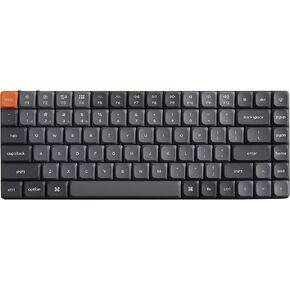 Keychron K3 Max QMK/VIA Custom Ultra-Slim Wireless Mechanical Keyboard, 2.4 GHz/Bluetooth/Wired 3-Mode 75% Layout Programmable RGB Backlit Red Switch, Aluminum Frame Gaming Keyboard for Mac Windows