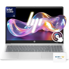 HP 15.6 Touchscreen Laptop | 10-Core Intel Core i5-1235U (Beats i7-1195G7) | 32GB RAM | 1TB Storage (512GB SSD + 512GB External Storage) | Wi-Fi 6E | Windows 11 | w/WOWPC Bundle