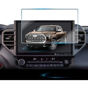Screen Protector For Toyota Tundra (2022-2025),Sequoia (2023-2025) Tempered Glass Protective Film For Tundra & Sequoia 2025 2024 Accessories - 14 inch