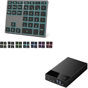 Tri-Mode Aluminum Numpad & Hard Drive Enclosure