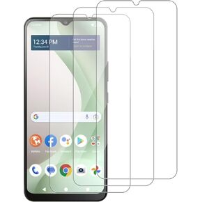 3 Pack for Blu View 5 Tempered Glass Screen Protector, Scratch-Proof, Bubble-Free,HD Transparent, 9H Hardness,Bubble Free,Case Friendly