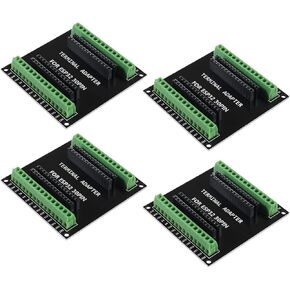 4PCS ESP32 Breakout Board 30 Pin GPIO 1 into 2 Compatible with 30 Pins ESP32S ESP32 Development Board 2.4 GHz Dual Core WLAN WiFi + Bluetooth 2-in-1 Microcontroller