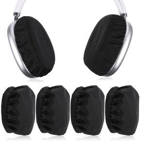 3Pair Headphone Covers for Sweat, Fabric Headphone Ear Covers, Breathable Headphone Ear Pads Covers for Gaming Gym Aviation Fit Over-Ear Headphones Fits for Most on Ear Headphones