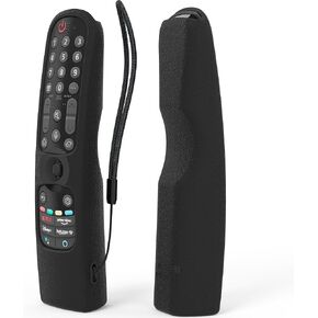 Silicone LG MR22GN Remote Case Compatible with LG MR21GA/MR23GN MR22GA OLED Smart TV Magic Remote,Shockproof Protective Cover for LG Magic Remote 2022/2023,Anti-Lost with Loop