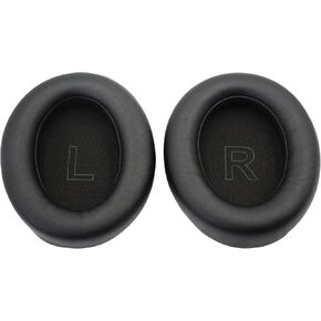 Replacement Ear Pads Compatible with Anker Soundcore Life Q10 Headphones, Protein Leather and Memory Foam, (Black)