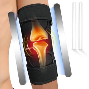 Elbow Brace for Sleeping with Compression Sleeve Immobilizer, Comfortable Night Elbow Sleep Support, Elbow Splint for Cubital Tunnel Syndrome, Tendonitis, Ulnar Nerve, Tennis, Fits Men&Women