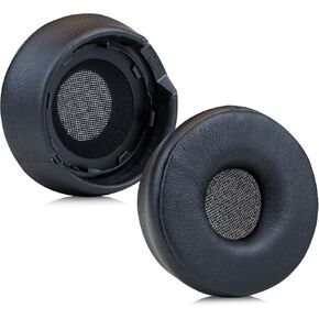 Replacement Earpads for Jabra Engage 55/65/75 (Stereo Version) Headset (Do Not Fit Engage 50, Engage 55/65/75 Mono Version),Ear Pads Cushions with Soft Protein Leather(Black)