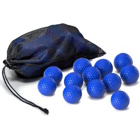 JAYA Foam Golf Practice Balls, 12 Pack or 32 Pack, Realistic Feel and Limited Flight, Soft for Indoor or Outdoor Training