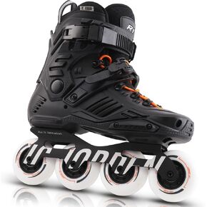 Inline Skates for Women Men, Fitness Speed Racing Skates with Durable Outer Shell, Adult Male Female, Professional Outdoor Fitness Roller Skates Blades for Unisex