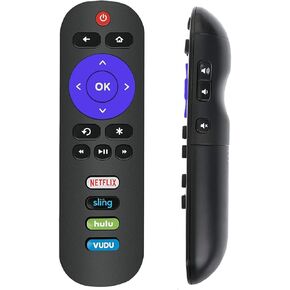 Universal جهاز التحكم عن بُعد متوافقًا مع جميع التحكم عن بعد Sanyo Roku TV