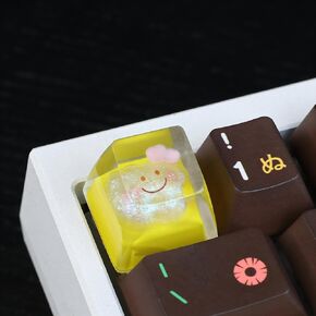 Star Keycaps,Resin 3D Artisan Cutsom Keycap, Handmade Cartoon Personalized Replacement Keycaps for Mechanical Gaming Keyboards