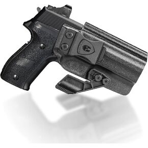 Sig P226 Holster IWB Kydex Holster w/Claw & Optics Cut: Sig Sauer P226 Full Size, Inside Waistband Appendix Carry P226 Holster, Adj. Retention & Cant, Right Hand