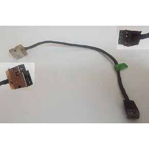 DC-in Jack for HP 15-G 15-J M6-N 717371-TD6 717371-FD6 749647-001 749650-001 719318-SD9 719318-FD9 720537-001, Power Jack Harness Port Connector Socket with Wire Cable