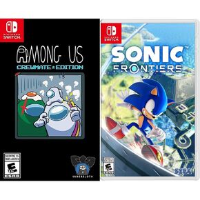 Among Us: Crewmate Edition (Nintendo Switch) and Sonic Frontiers (Nintendo Switch)