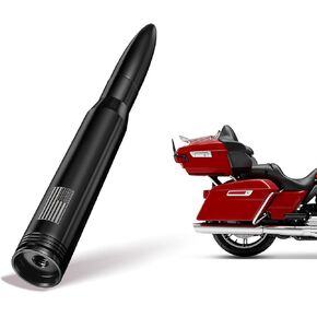 هوائي الدراجات النارية الأمريكية في عام 1989-2025 جولة الطريق جليد طريق Cvo Road Glide Glide Ultra Limited Trike Tri Glide Ultra Motorcycles Radio Attenna Radio (1 pack)