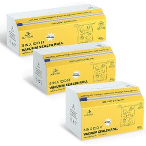 6", 8", and 11" Vacuum Sealer Roll Cutter Box Bundle