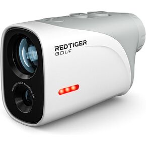 REDTIGER Mini Golf Range Finder with 1200 Yards, IP65 Range Finder Golf with Slope Switch, 7X Magnification, Magnetic & Rechargeable Golf Rangefinder, Flag Pole Lock Vibration