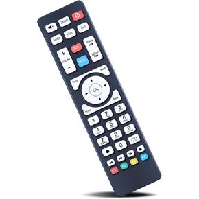 Replacement Remote Control Compatible for MAX TV Gold 5G, Silver and Silver Plus, for Maxytec 4K UG55 5G Plus Set-Top Boxes