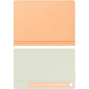 Samsung Smart Book Cover Dual Viewing Positionable Folio Tablet Case for Galaxy Tab S9 | S9 FE, Orange