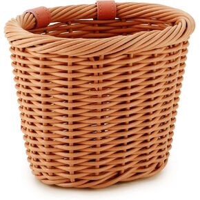 سلة دراجة للأطفال، سلة دراجة أمامية منسوجة من الخيزران للأولاد والبنات، سلة مقود صغيرة لدراجة الأطفال أو السكوتر in Kuwait