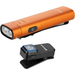 OLIGHT Arkflex Adjustable Right Angle Flashlight Bundle Oclip Rechargeable EDC Flash Light