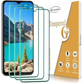 Kesuwe [3 Pack] Screen Protector for Samsung Galaxy A23 5G Tempered Glass, HD Clear, Anti Scratch, 9H Hardness, Ultra Resistant, Bubble Free, Case Friendly, Easy to Install