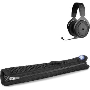 HS70 Durable Headband Replacement Compatible with Corsair HS70/ HS50/HS60/MDR 7506/MDR V6/CD900ST Headphones Headband Cushion(Breathable Fabric)