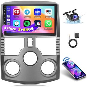 2+64G Android 13 Car Stereo Radio for Toyota Rush for Daihatsu Terios 2006-2016, 9'' HD Touch Screen Compatible with CarPlay Android Auto, AHD Backup Camera, Mirror Link, GPS, WiFi, DSP