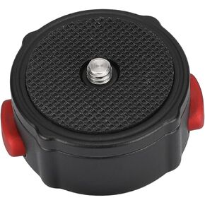 CAMVATE Quick Release Tripod Head Base Mount with 1/4"-20 Thread Screw Connector-3020