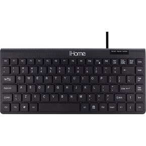 ihome ih-k1010b لوحة مفاتيح USB Compact (أسود)