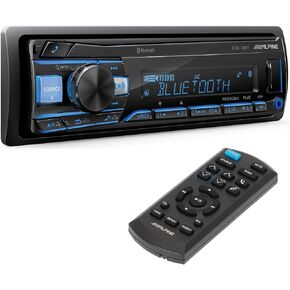 Alpine UTE-73BT Bluetooth® Multimedia Receiver & Rue-4360 Bundle Remote