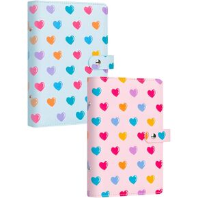2Packs 2x3 Mini Photo Album,156 Horizontal Picture Book for Fujifilm Instax Mini 12 11 9 99 8 8+ 7s 40 EVO Liplay Instant Camera, Polaroid Mini Instant Film,Kpop Photocard Holder (Blue+Pink)