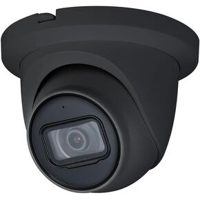 OEM for Dahua IPC-HDW2441TM-AS 4MP Fixed Turret IP Camera, 30fps 2.8mm Lens Max IR 98ft WDR Starlight Build-in mic VCA SD Slot Security Network Dome Camera (Black)
