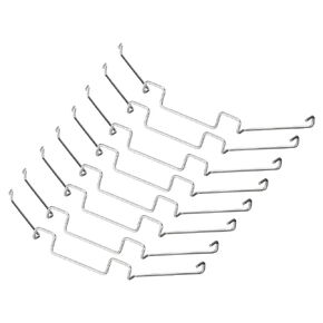 MECCANIXITY 8pcs CPU Heatsink Fan Buckles, 9CM Wire Buckle Upper Hook Type Fixing Clips PC Mainboard CPU Radiator for Computer Cooling Accessories