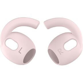 Gcioii 3 Pairs Ear Hooks Covers for AirPods 3 [Added Storage Pouch] Anti Slip Wings Ear Covers, Grip Tips Accessories Compatible with Apple AirPods 3rd Generation (Red)