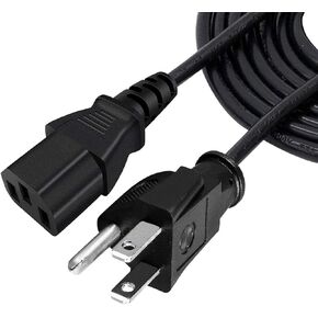 8ft AC Power Cord Replacement for Line 6 Helix LT Guitar Multi-Effects Processor 3 Prong Power Cord