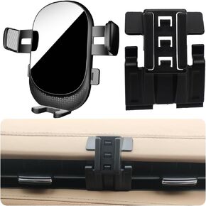 Car Phone Holder for Cadillac XT5 / XT6 Auto Accessories [Only for 2017-2025 XT5 / XT6] [Auto Lock Hands Free Cell Phone Mount Car fits for iPhone & All Smartphones]