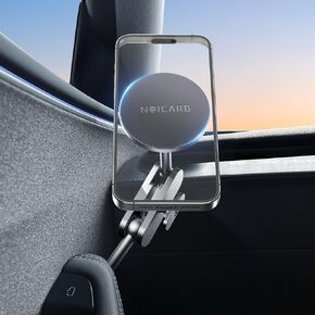 Mag-Safe Car Phone Mount for Tesla Model Y(2019-2025) & Model 3 (2017-2023) Magnetic Phone Holder Mount for iPhone 16/15/14/13/12, Door-Install Phone Holder for Tesla Model 3/Y Accessories