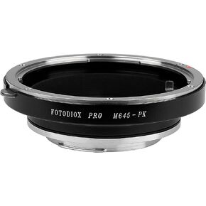 Fotodiox Pro Lens Mount Adapter, for Mamiya 645 Lens to Pentax K-Mount (PK) DSLR Cameras