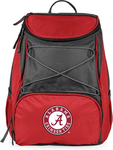 PICNIC TIME NCAA PTX Backpack Cooler, Black with Gray Accents, One Size in Saudi Arabia