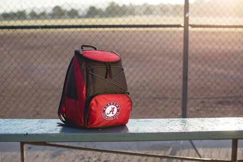 PICNIC TIME NCAA PTX Backpack Cooler, Black with Gray Accents, One Size in Saudi Arabia