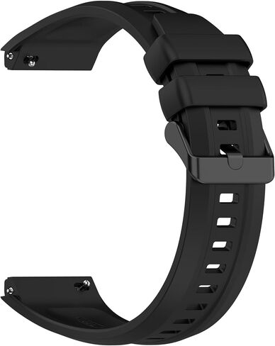 FitTurn Compatible with Huawei Watch GT5 Pro 46MM Band, Soft Silicone Adjustable Sport Strap Replacement Wristband Strap Accessories for Huawei Watch GT5 46MM in Saudi Arabia