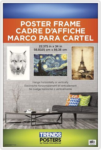 Trends International Black Poster Frame - 22.375" x 34" in Kuwait