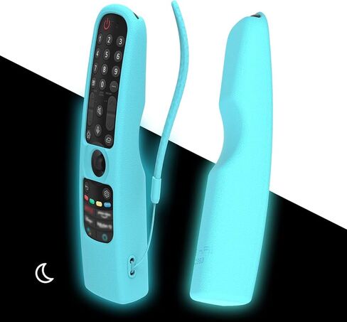Silicone LG MR22GN Remote Case Compatible with LG MR21GA/MR23GN MR22GA OLED Smart TV Magic Remote,Shockproof Protective Cover for LG Magic Remote 2022/2023,Anti-Lost with Loop in Saudi Arabia